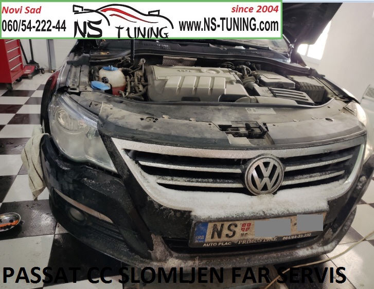 passat cc razbijen far slomljen reparacija kucista fara varenje plastike novi sad ns tuning